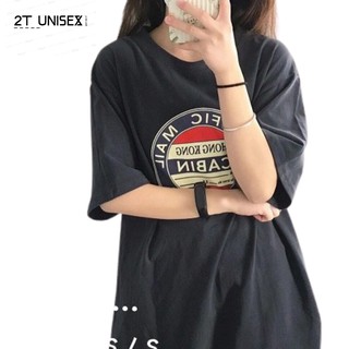 Áo phông YMO CABIN in hình tay lỡ unisex form rộng P1