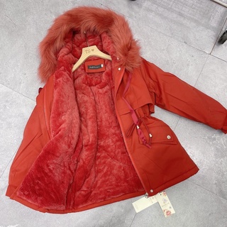 ÁO PARKA NỮ ĐỎ SIÊU ĐẸP ẤM