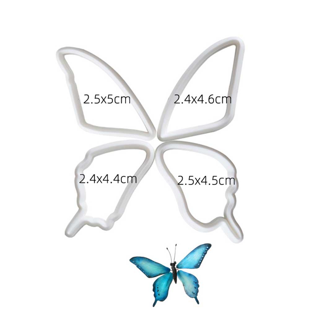 Khuôn silicone Làm Kẹo Đường Hình Bươm Bướm kalaien