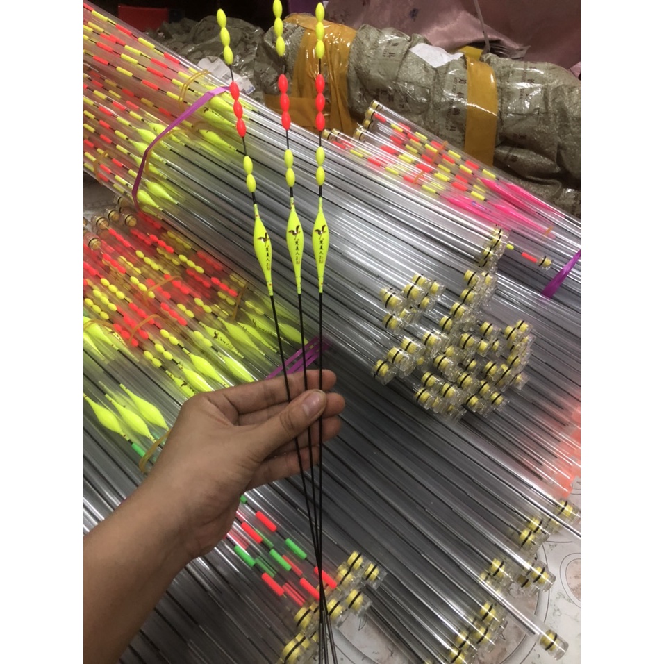 Phao hố đấu câu đài ngày  săn hàng tự cân bằng giá rẻ tải chì 0,8g .1g ,1,5g.2g