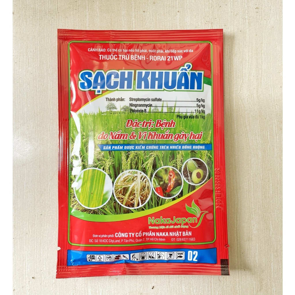 SẠCH KHUẨN 21WP  - Đặc trị hữu hiệu các loại bệnh do nấm và vi khuẩn gây hại trên cây trồng