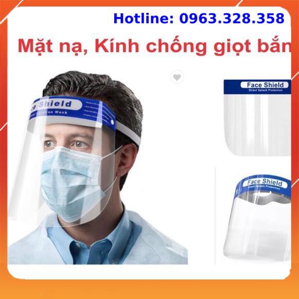 Kính Chống Giọt Bắn Mạng Che Mặt Face Shelf - Hàng Trong Đẹp