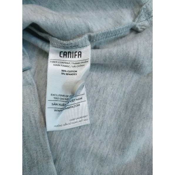 Áo polo nam Canifa chất liệu cotton USA