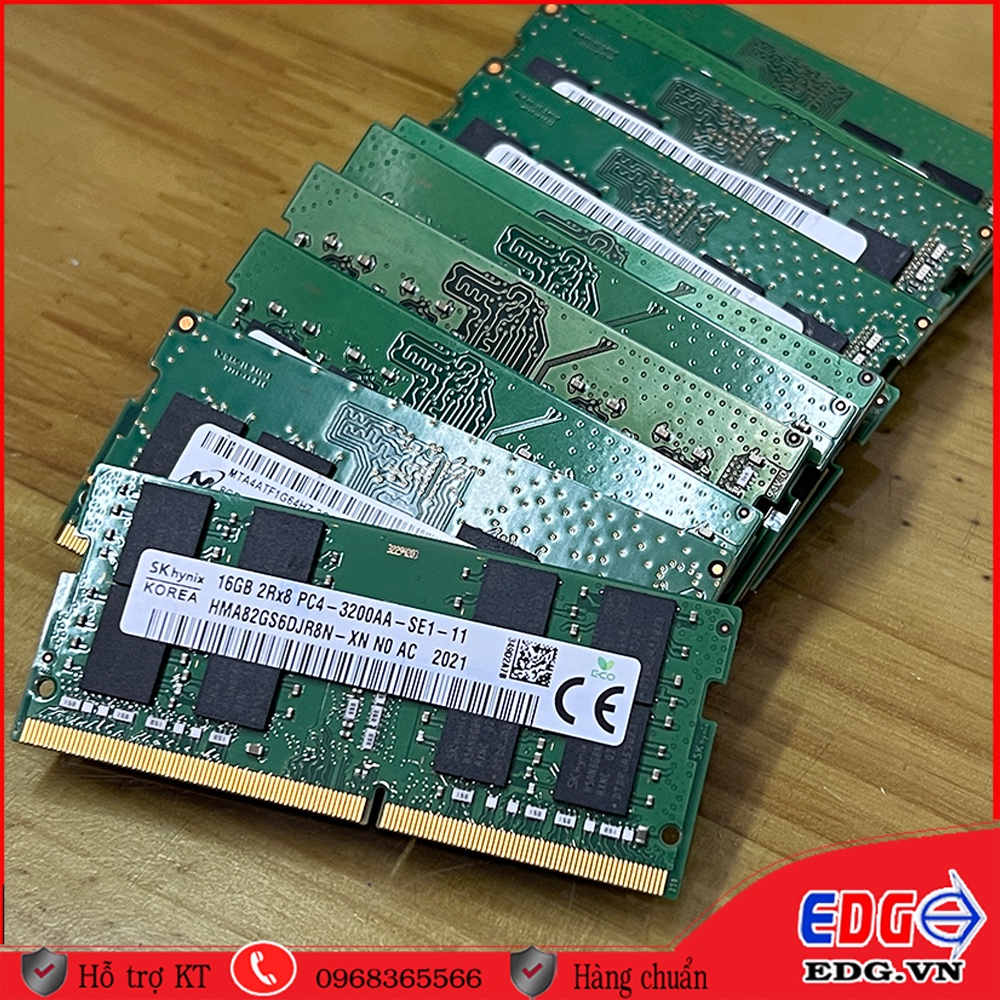 Ram Laptop 8GB 16GB Bus 3200Hz hàng bóc máy xịn