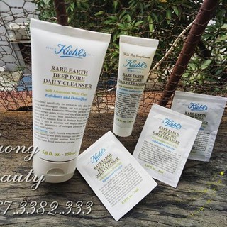 Gói mặt nạ đất sét Kiehl's Rare Earth Deep Pore sample