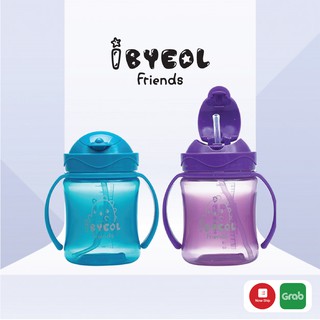 Bình ống hút IBYEOL Friends Flip Color One Touch
