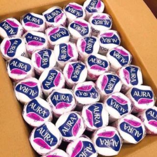 Bông Tẩy trang Aura 150 pads