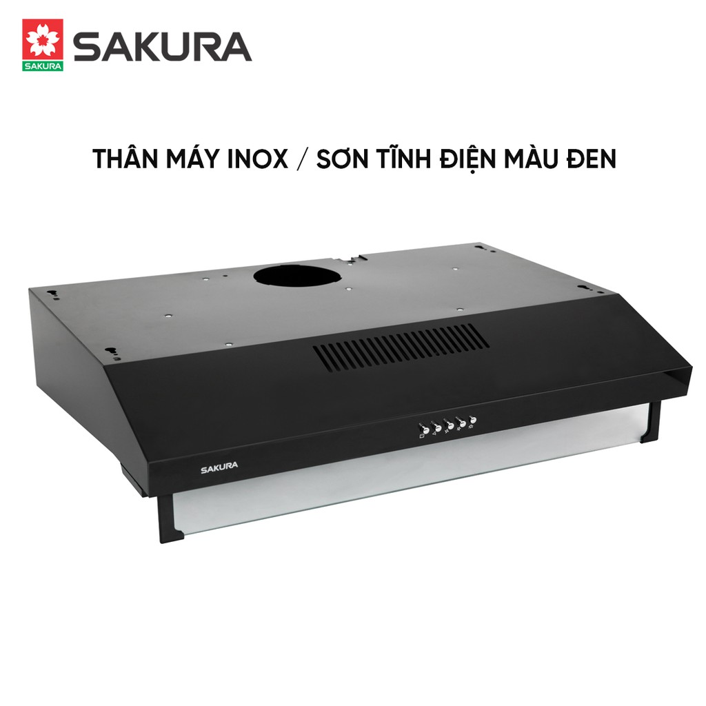 Máy hút khói Sakura SCR-2881B_Bảo hành 24 tháng chính hãng Mekong