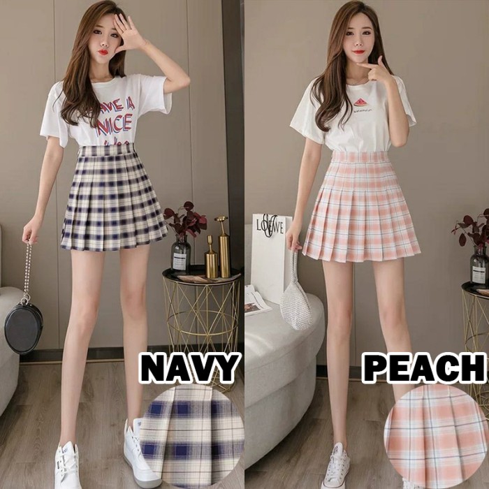 Chân Váy Tennis Xếp Ly Phong Cách Hàn Quốc Size Xl