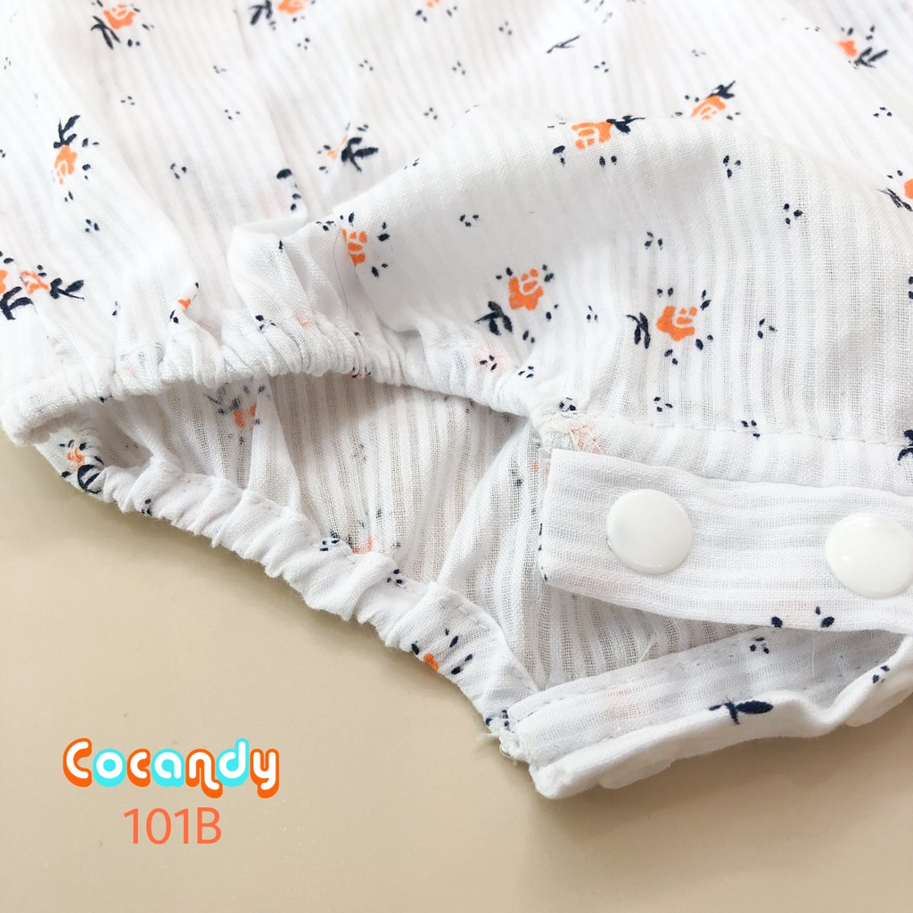 [Cocandy Official Store] Set bodysuit họa tiết hoa nhí cho bé