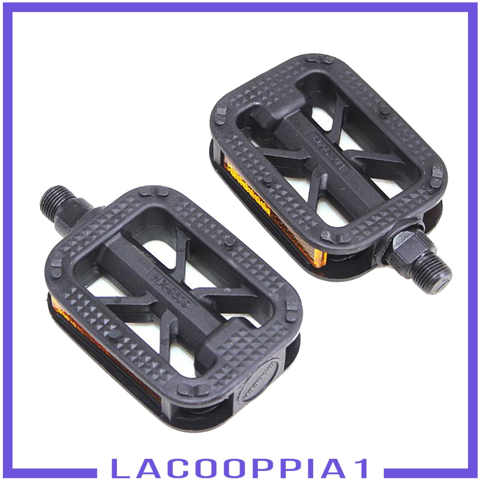 [LACOOPPIA1] 1 PAIR 9/16&quot; BICYCLE PEDALS UNIVERSAL NON-SLIP MTB CYCLING BIKING PARTS ACCS