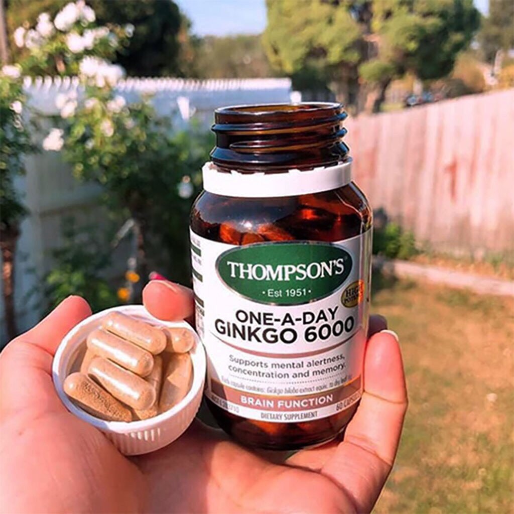 VIÊN UỐNG BỔ NÃO GINGKO THOMPSON 6000MG