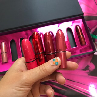 [Minisize] Tách Set Son MAC Shiny Pretty Things Lip Kit