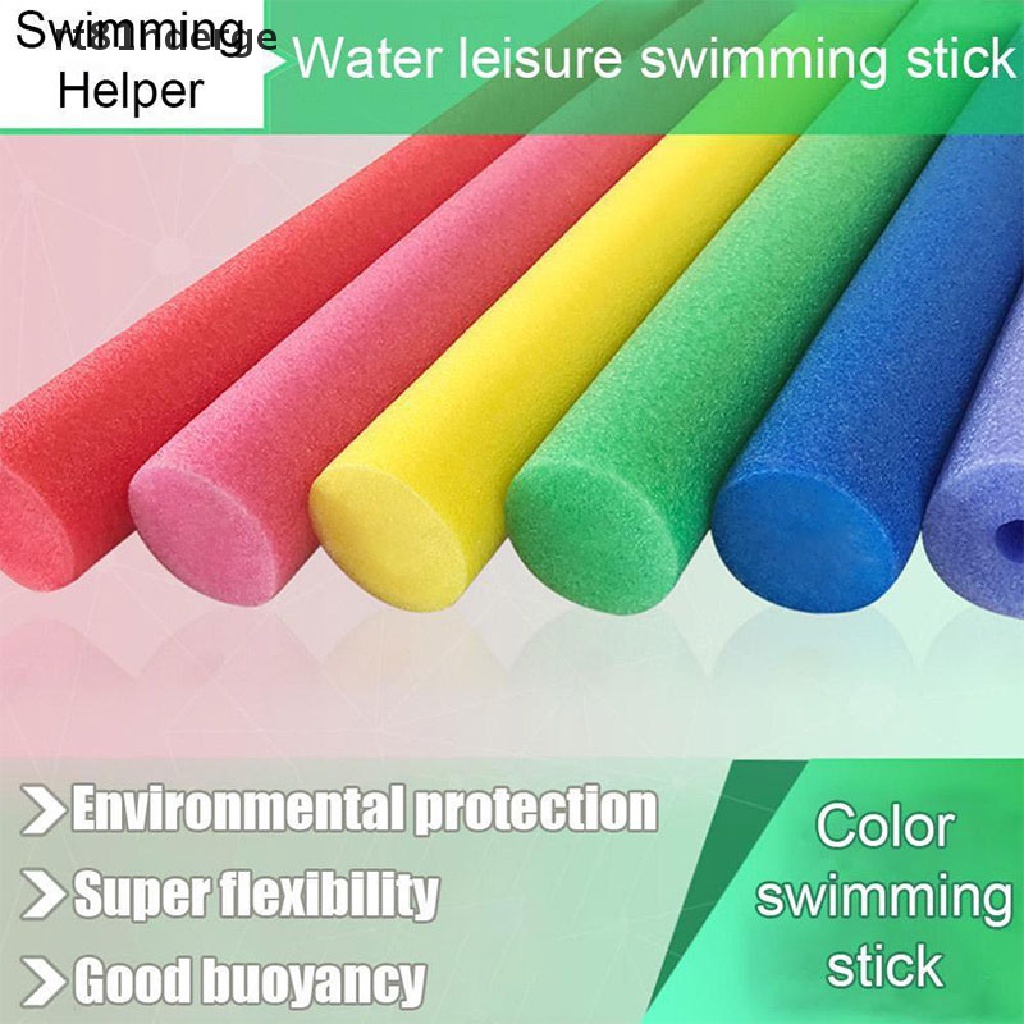 【ge】 Solid Swimming Floating Foam Sticks Swim Pool Noodle Water Float Aid Noodles .