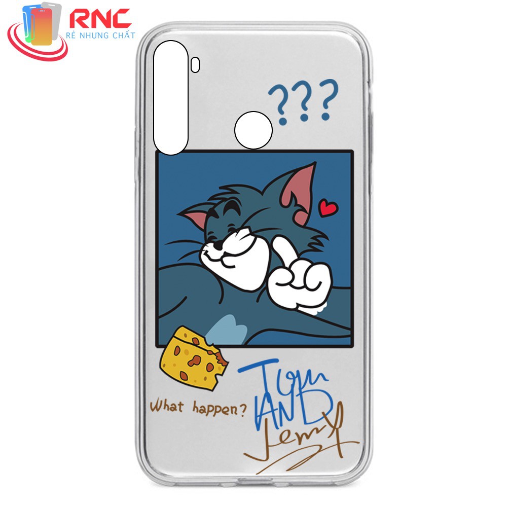 Ốp lưng Realme 5/Realme 5i/Realme 5s Tom & Jerry dẻo trong Silicone in hình