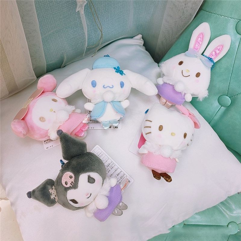 Đồ Chơi Nhồi Bông Hình Nhân Vật Hoạt Hình Kuromi My Melody Đáng Yêu