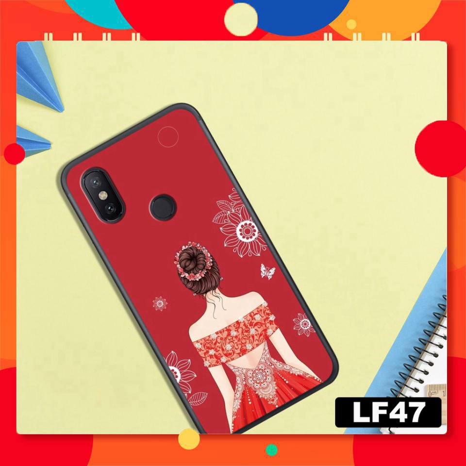 ỐP LƯNG XIAOMI MI A2/MI 6X - MI A2 LITE/MI 6 PRO IN HÌNH PHÍA SAU MỘT CÔ GÁI CHẤT LƯỢNG .