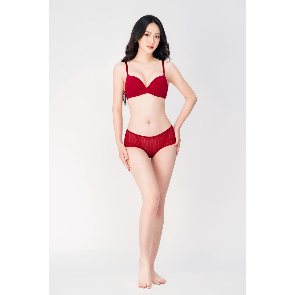 Quần Lót Nữ Toàn Ren Luperi Kiểu Dáng Lưng Cao Chất Liệu Thoáng Mát Co Giãn Bền Màu An Toàn Cho Làn Da Sp753