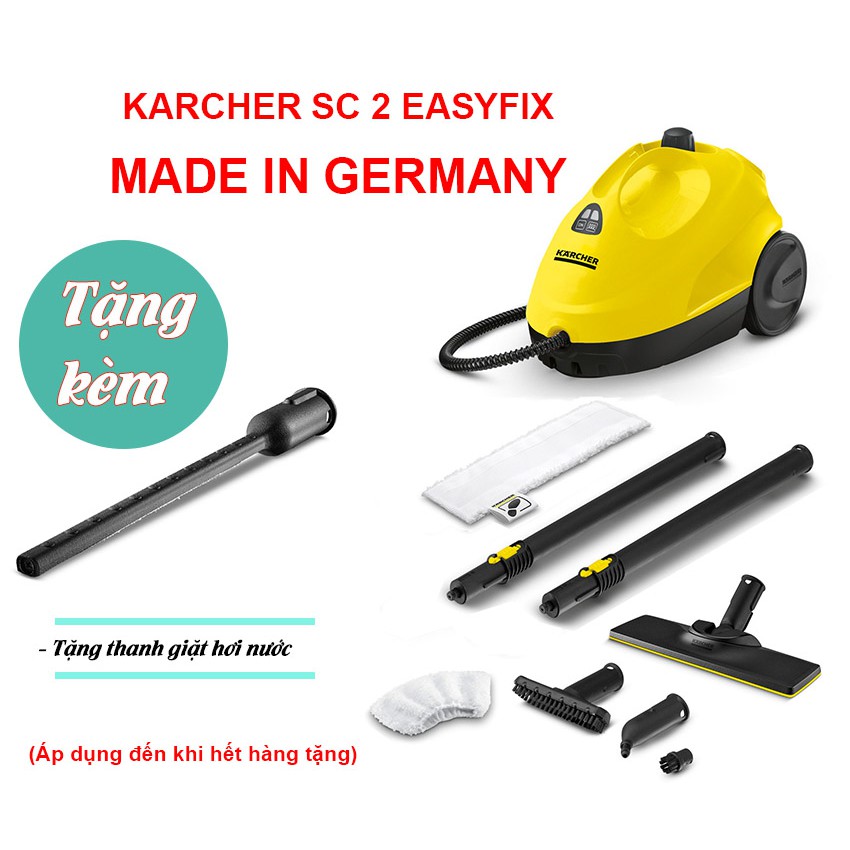 Máy làm sạch bằng hơi nước Karcher SC 2 EasyFix EU (1.512-050.0)