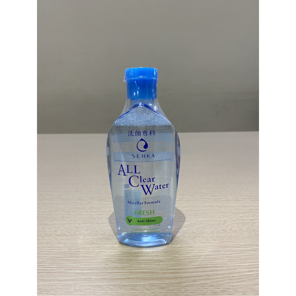 Nước Tẩy Trang Senka All Clear Water Micellar Formula White 230ml - Làm Sạch Sâu, Dịu Nhẹ, Dưỡng Trắng, Không Cồn