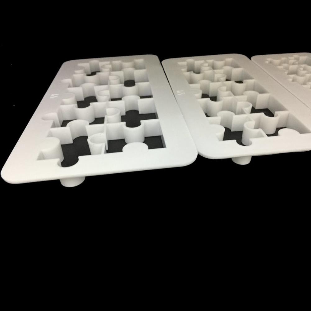 3 khuôn tự cắt tạo hình khối lắp ghép trang trí bánh