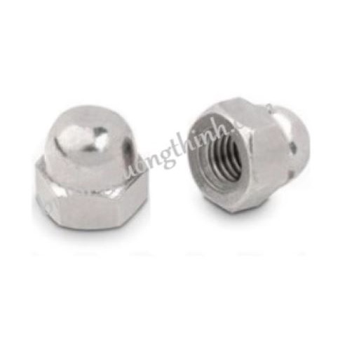 Gói 100 cái  Ecu mũ/ Tán bầu/ Đai ốc mũ M5/M6/M8/M10 inox.