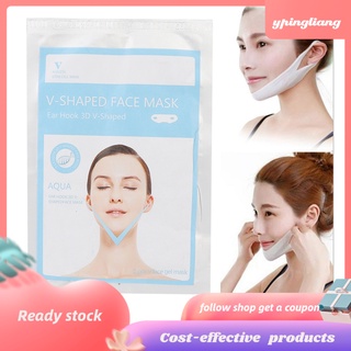 10 Pcs Face Slim Masks V Shaped Faces Moisturizing Skin Mask Tightening Lifting Patch