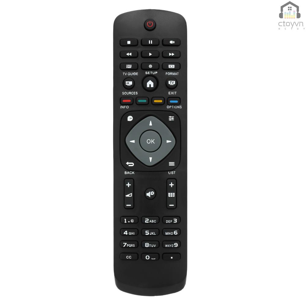 Điều khiển từ xa cho TV thông minh không dây PHILIPS TV LCD HDTV màu đen