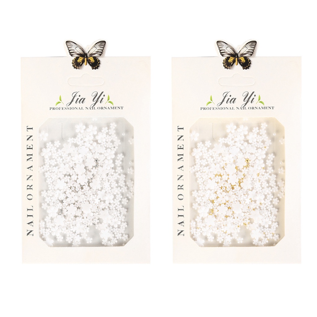 1 Gói Hoa Nhựa Trang Trí Móng Tay Nghệ Thuật Cho Nữ