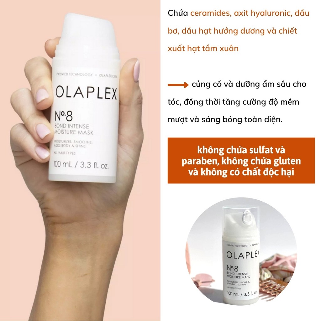 [Mini size] Ủ tóc phục hồi OLAPLEX 20ml số 8