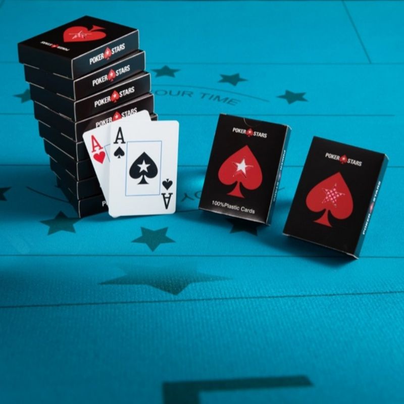 Bộ bài Poker Stars cao cấp chuẩn thi đấu