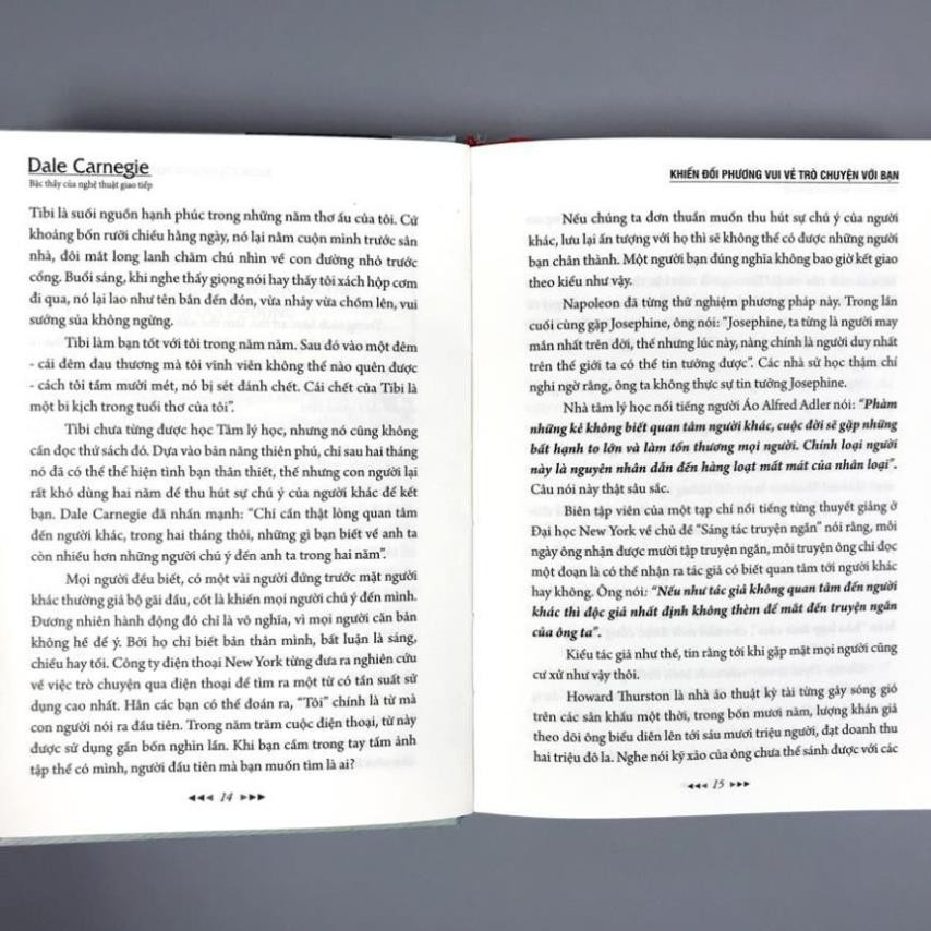 Sách - Dale Carnegie - Bậc thầy của nghệ thuật giao tiếp - Bản đặc biệt bìa cứng (Kèm Bookmark) [Minh Long]