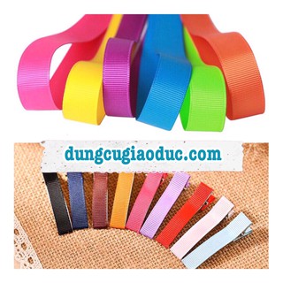Ruy băng gân, bản rộng 1cm - dài 05 mét
