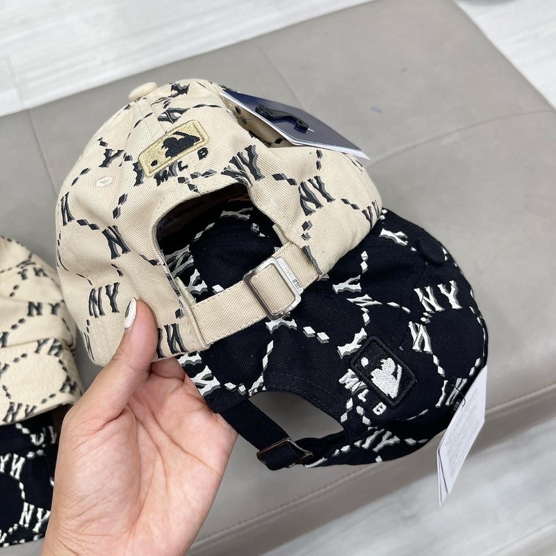 Nón Bucket Mũ Lưỡi Trai MLB Monogram Hàng Xuất Dư VNXK