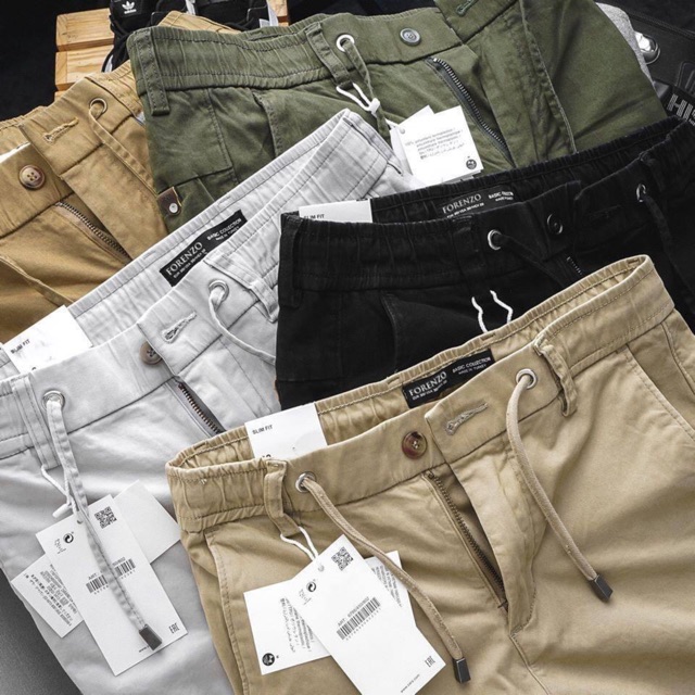 Quần sooc kaki nam