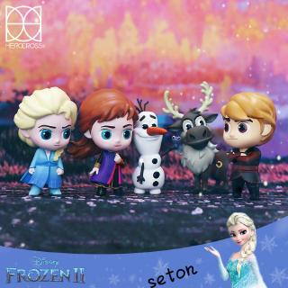 Bộ 2 Búp Bê Đồ Chơi Hình Nhân Vật Elsa Anna Trong Phim Frozen