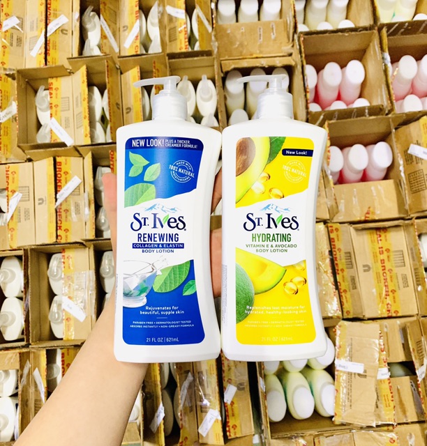 Sữa Dưỡng Thể st.ive ST.IVES Body Lotion 621ml stives