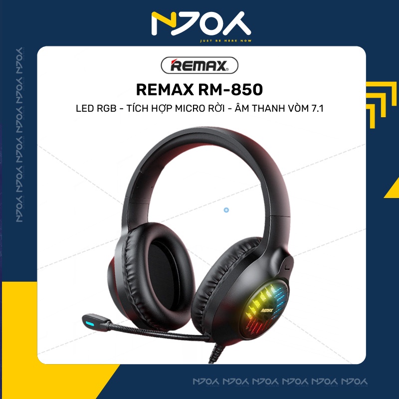 TAI NGHE CHỤP TAI REMAX RM-850