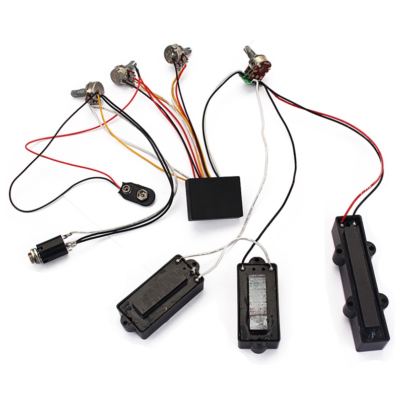 Bộ Cân Bằng EQ Preamp 3 Band Chuyên Dụng Cho Đàn Guitar Bass