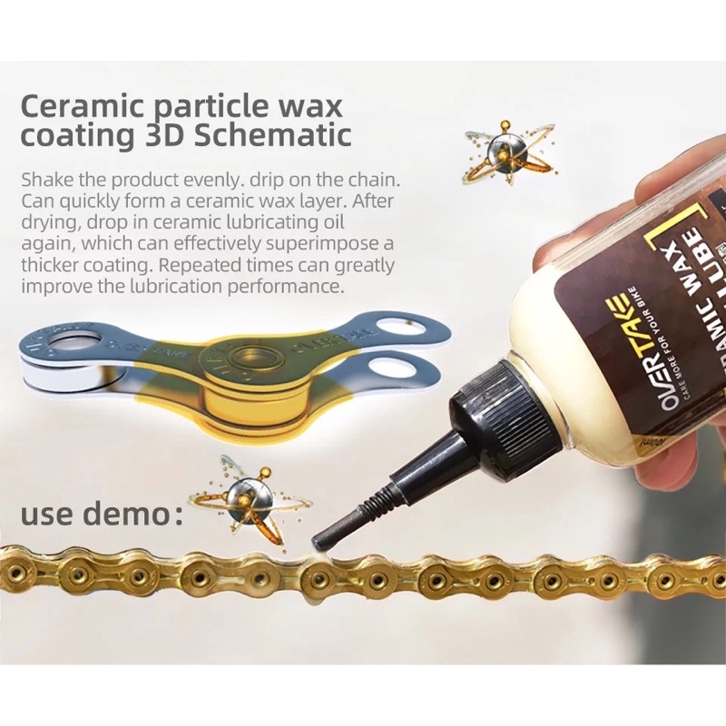 Dongchonbike Nhớt Ceramic Bôi Trơn Sên Xe Đạp Overtake