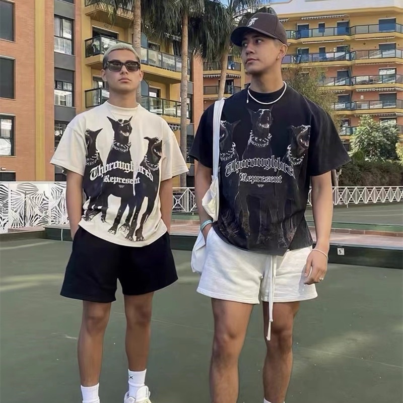 Áo thun - Represent - REPRESENT THOROUGHBRED VINTAGE T-SHIRT