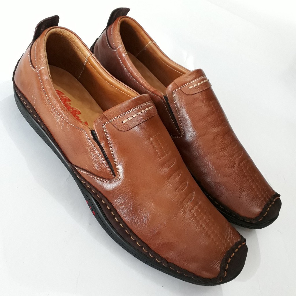 Giày Lười Nam Da Bò Thật Cao Cấp HKT Shop GT426