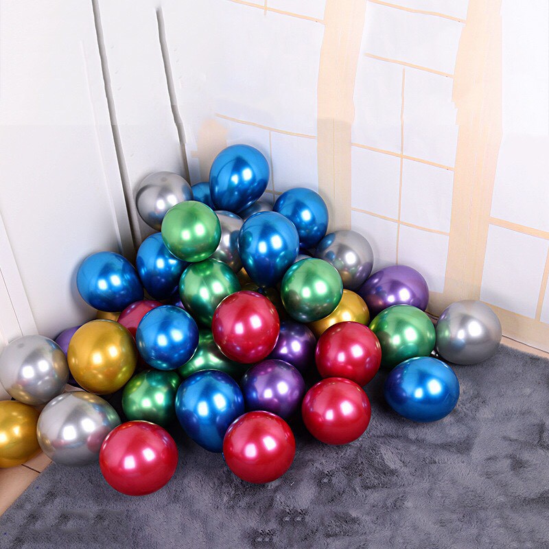 Bóng AS 100 quả 6” Siêu Nhũ Chrome