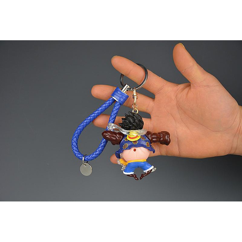 Móc khóa các nhân vật One Piece - Móc khóa mô hình Luffy Gear 4 Zoro Sanji Boa Hancok Chopper MKOP05