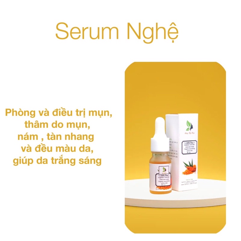 Tinh dầu nghệ nguyên chất Cỏ Lành 10ml Ngừa mụn, giảm thâm