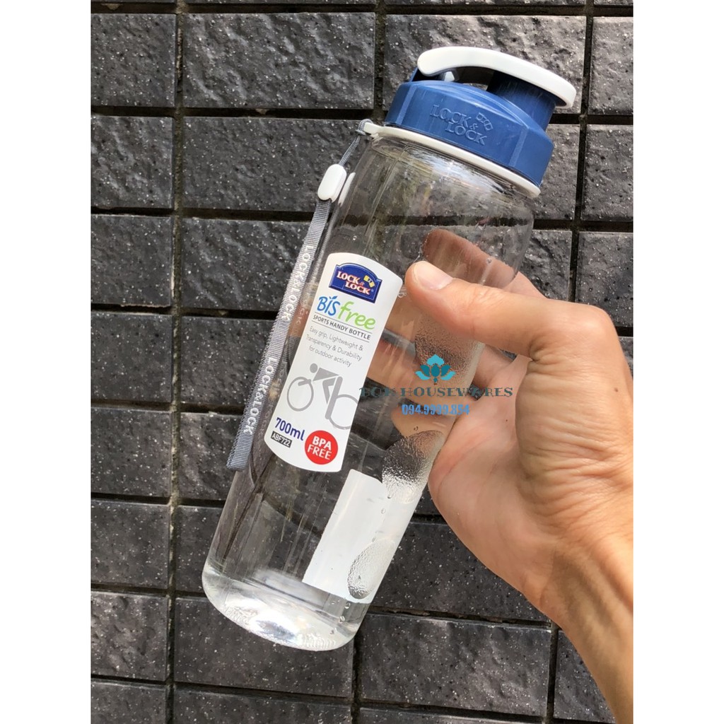 Bình nước thể thao Lock&Lock Handy Bottle 500ml ABF721 , 700ml ABF722