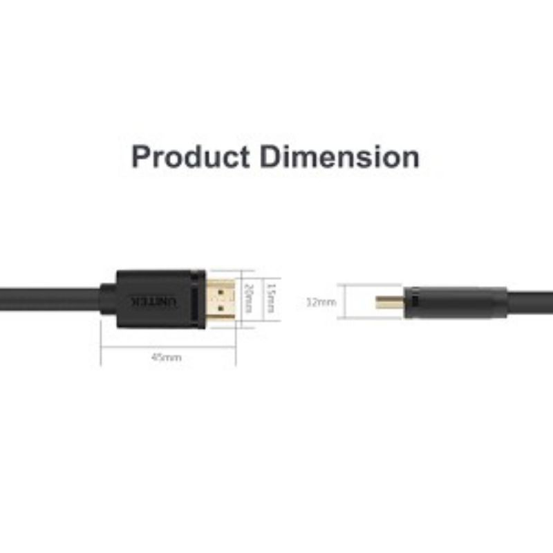 Cáp HDMI 30m Unitek Y-C171 có IC Khuyếch đại -Hỗ trợ chuẩn 3D, 4K*2K - Hàng Chính hãng bảo hành 12 tháng