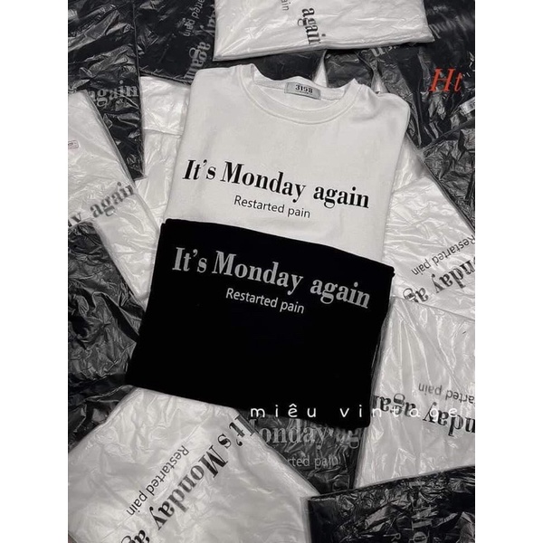 Áo phông cộc tay IT MONDAY H2A5