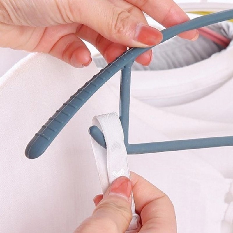 1 Thanh treo móc quần áo Bản Rộng Chống Trượt Không Để Lại Dấu Vết Chống Thấm Nước Tiện Lợi