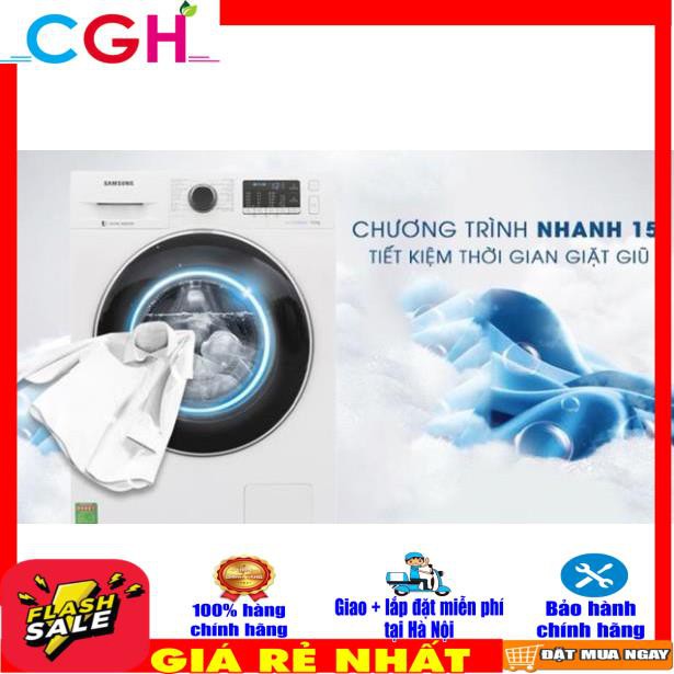 Máy giặt Samsung Inverter 9 kg WW90J54E0BW/SV (Miễn phí giao tại Hà Nội)
